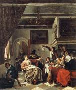 Jan Steen The Way we hear it is the way we sing it France oil painting artist